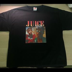 Juice Wrld Vintage Unisex Black T-Shirt